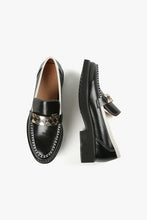 Load image into Gallery viewer, All Black Clip &amp; Stitch Loafer
