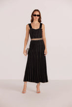 Load image into Gallery viewer, Mink Pink Celia Lurex Stripe Midi Skirt
