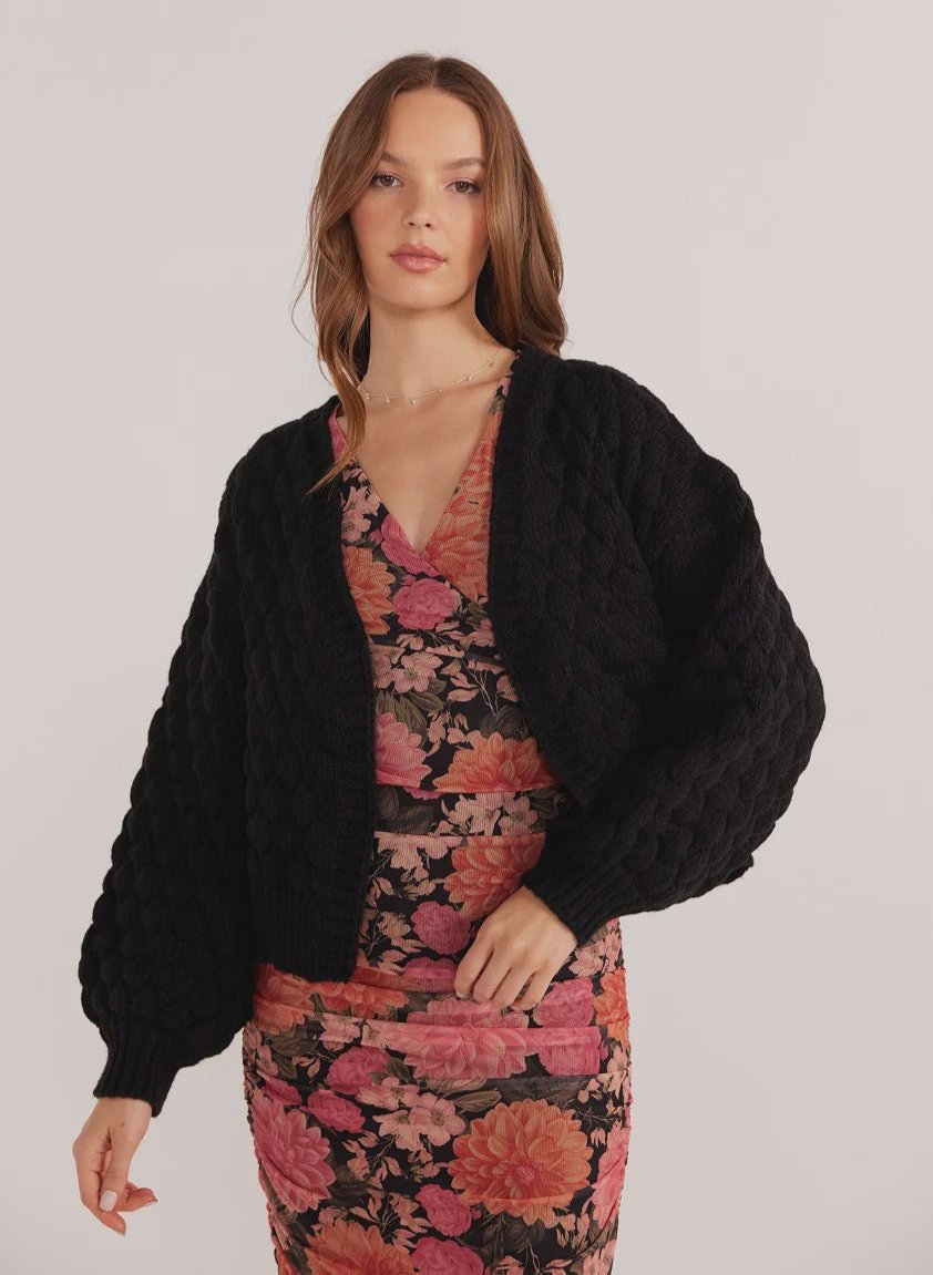 Mink Pink Belladona Chunky Knit Cardigan