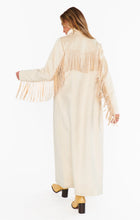 Load image into Gallery viewer, Mumu Sierrra Fringe Maxi Jacket
