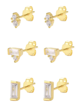 Load image into Gallery viewer, Farrah B Upstage stud earring set
