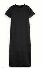 Load image into Gallery viewer, Scotch &amp; Soda Contrast stitch satin dress
