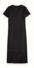 Load image into Gallery viewer, Scotch &amp; Soda Contrast stitch satin dress
