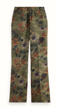 Load image into Gallery viewer, Scotch &amp; Soda Violet poetry tapestry kick flare pant
