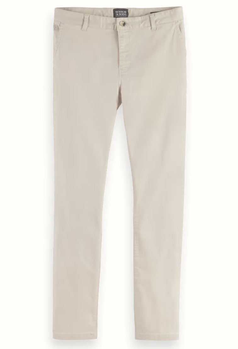 SCOTCH&SODA Essential Stuart Stretch Cotton Chino