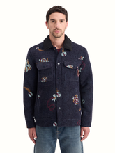 Load image into Gallery viewer, Scotch &amp; Soda Swirl Poetry Jacquard Trucker
