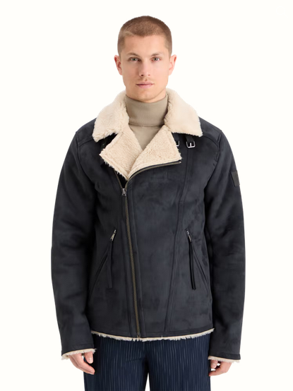 Scotch & Soda Faux Shearling Jacket