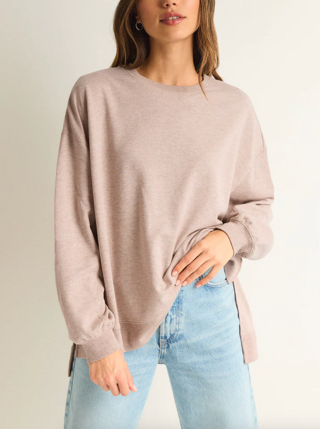 Z Supply Modern Weekender Crewneck