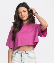 Load image into Gallery viewer, Southern Shirt Breezy Cropped Tee
