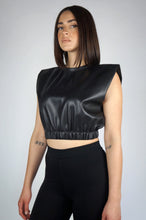 Load image into Gallery viewer, Article X Leather Muscle Tee
