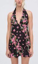 Load image into Gallery viewer, For Love &amp; Lemons Justice halter mini dress
