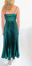 Load image into Gallery viewer, Greylin Rita Pleated Midi Dress - Hunter Green
