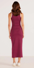 Load image into Gallery viewer, Mink Pink Stacy Contrast Bind Midi Dress
