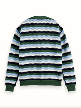 Load image into Gallery viewer, Scotch &amp; Soda Crochet Dropped Shoulder Cardigan
