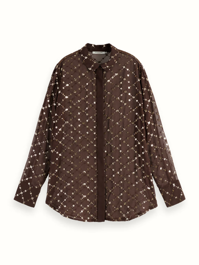 Scotch & Soda Sequin Shirt