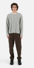 Load image into Gallery viewer, Krost Terry Stripe Long Sleeve Tee
