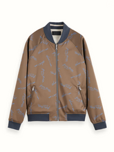 Load image into Gallery viewer, Scotch &amp; Soda Poetry Reading Reversible Jacquard Bomber Jacket
