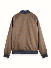 Load image into Gallery viewer, Scotch &amp; Soda Poetry Reading Reversible Jacquard Bomber Jacket
