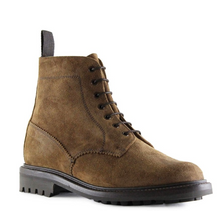 Load image into Gallery viewer, Sanders Kelso Snuff Waxy Suede Derby Boot
