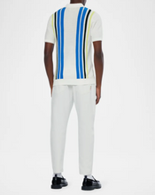 Load image into Gallery viewer, Scotch &amp; Soda Structured Knitted Striped Polo
