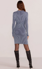 Load image into Gallery viewer, Mink Pink Diana Contrast Knit Mini Dress
